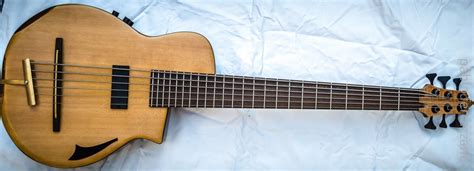 Bass Of The Week Emiliano Bernal Acousticelectric Custom 6 String Bass No Treble