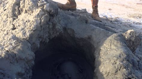 Mud Volcano At The Salton Sea Youtube