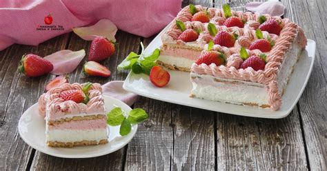 Semifreddo Alle Fragole E Panna Un Dolce Fresco E Goloso