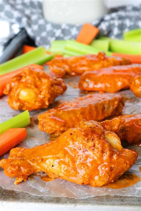 Buffalo Wing Sauce Recipe And Crispy Baked Wings The Anthony Kitchen