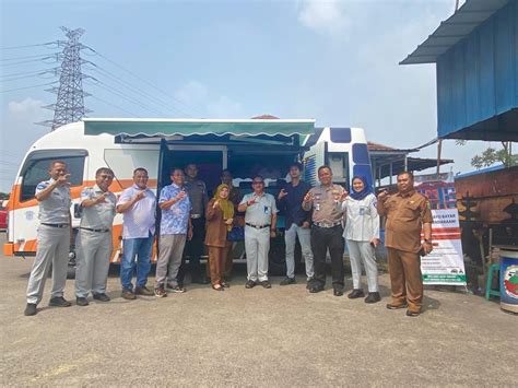 Perdana Di Provinsi Banten Jasa Raharja Cabang Banten Bersama UPTD