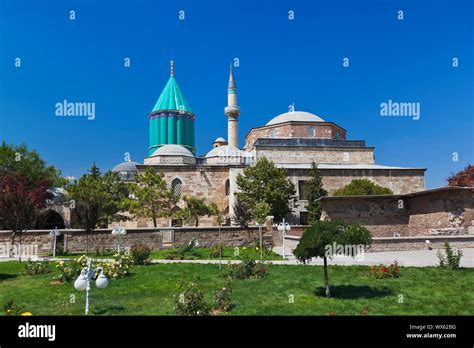 Mevlana Museum And Mausoleum At Konya Turkey Stock Photo Alamy