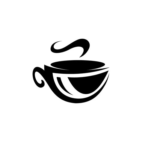 café icono vector caliente bebida ilustración signo té símbolo o logo