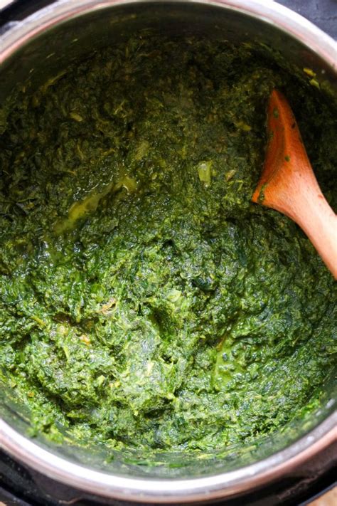 Paleo Instant Pot Saag Whole30 Keto Vegan Optional Recipe Vegan