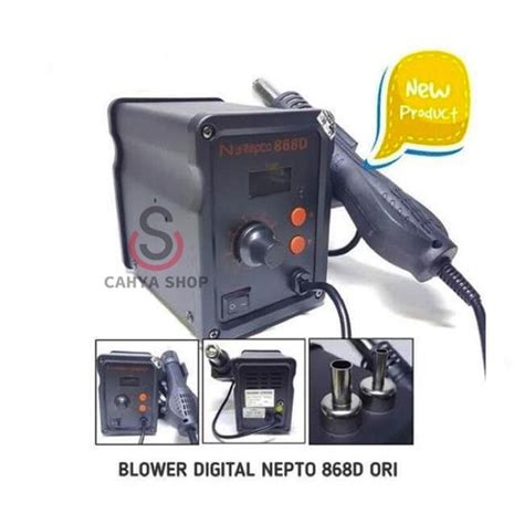 Jual Hot Gun Solder Uap Blower Nepto D Digital Original Jakarta