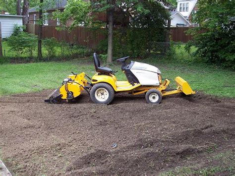 Cub Cadet Garden Tractor Rototiller Attachment | Fasci Garden