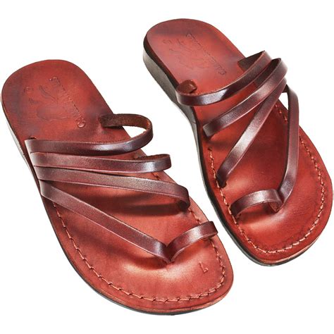 👣 Ephesians Leather Jesus Sandals Authentic Biblical Footwear