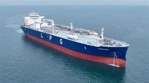 Worlds Largest Dual Fuel LPG Carrier Named Harzand Futurefuels