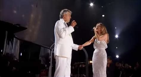 Andrea Bocelli And Celine Dion Belt Out The Prayer In Amazing Duet