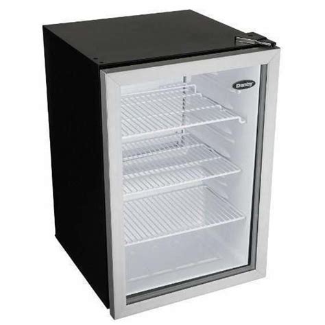 Danby 26 Cuft Commercial Glass Door Compact Fridge Dag026a1bdb Free