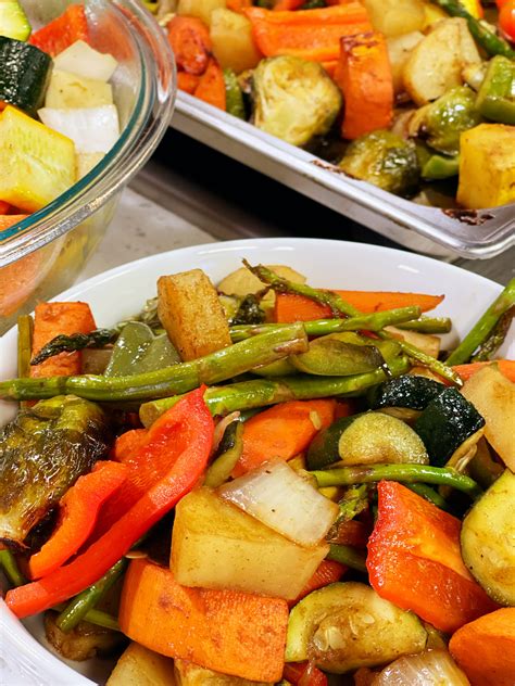 Roasted Balsamic Glazed Vegetables Cooking With Chef Bryan