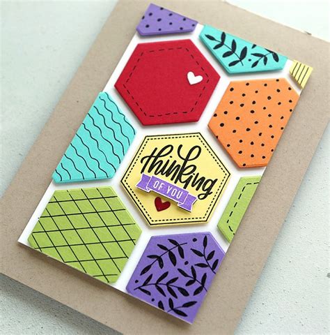 Colorful Rainbow Cards Using New Simon Stamps And Dies Rainbow Card