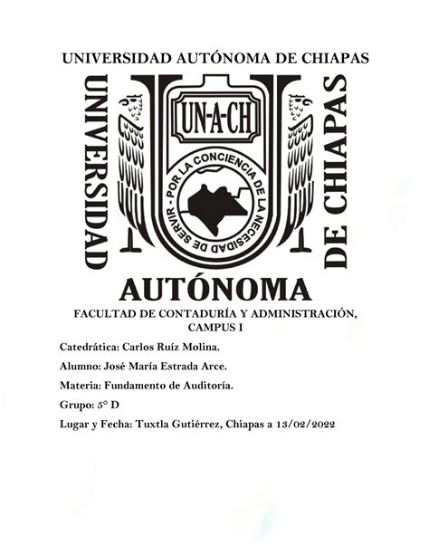 Cuadro Comparativo Nias Facultad De Contadur A Y Administracin