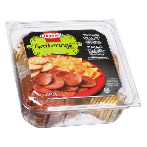 Hormel Gatherings Pepperoni Snack Tray