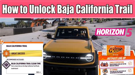 How To Unlock Baja California Trail In Forza Horizon 5 YouTube