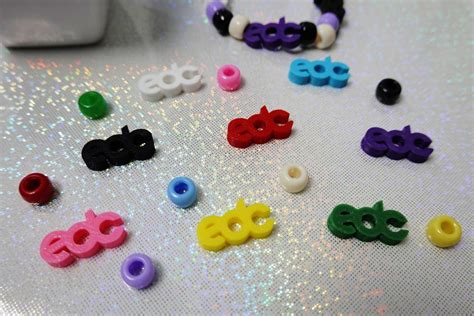 I made custom EDC beads for kandi-making! : r/electricdaisycarnival