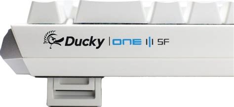 Ducky One Pure White Sf Pbt Leds Rgb Mx Rgb Clear Hot Swap Usb