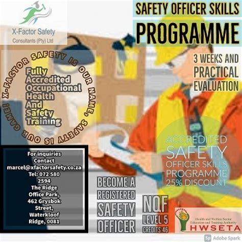 X Factor Safety Consultants Pty Ltd Course Training Courses And