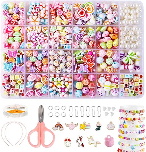 Magiho Perles Pour Bracelet Diy Grilles Kit Perles Fabrication De