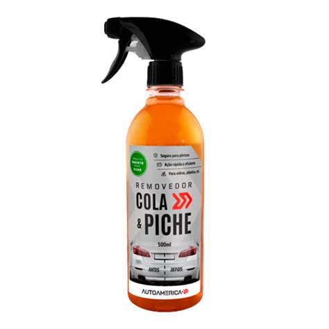 Removedor De Piche E Cola - Removedor de Cola e Piche Autoamerica 500ml - Cris Car Care - Produtos ...