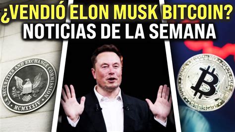 Elon Musk Vende Sus Bitcoins La Sec Atrasa La Decisi N Sobre Bitcoin