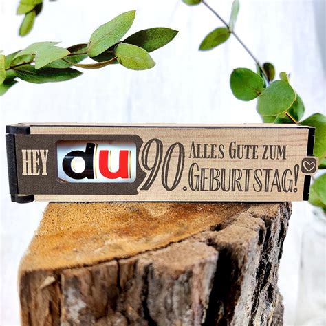 90 Geburtstag Schokoriegel Geschenkbox Inkl Duplo 90 Geburtstag