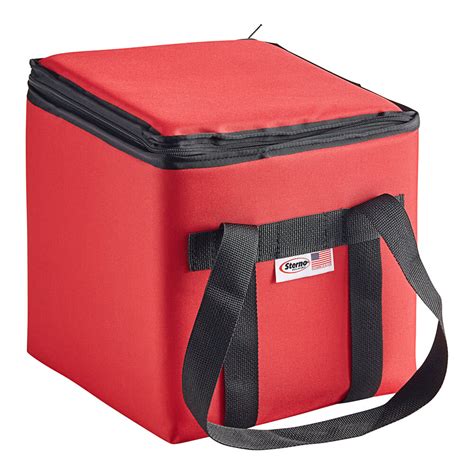 Sterno Customizable X X Large Red Nylon Insulated