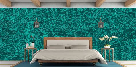 Teal Blast Dapple Elegant Wall Texture Designs Aapka Painter