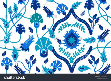 Abstract Floral Background Islamic Art Motifs Stock Vector (Royalty Free) 1020205687 | Shutterstock