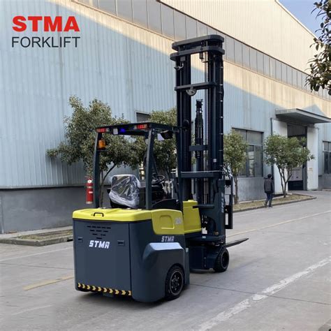 Stma Brand Very Narrow Aisle Ways Electric Loader Pallet Stacker