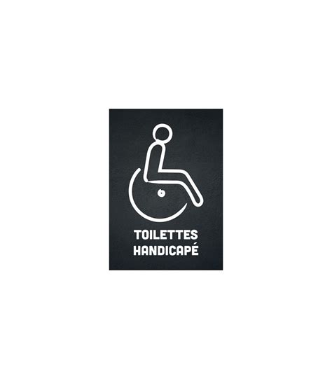 Sticker Autocollant Toilettes Handicap Format A R Sultats Page Pour