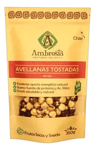 Ambrosia Avellanas Tostadas Sin Gluten 350 G Cuotas sin interés