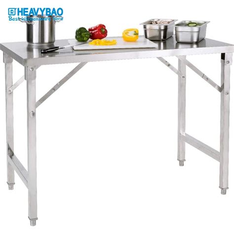 Heavybao Commercial Kitchenware Stainless Steel Square Tube Folding