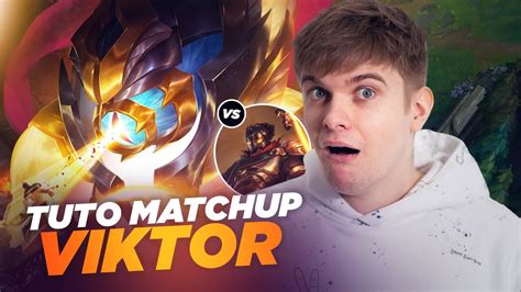 RHOBALAS SOLOQ SMURF TUTO MATCHUP VIKTOR VEL KOZ VS VIKTOR LOL