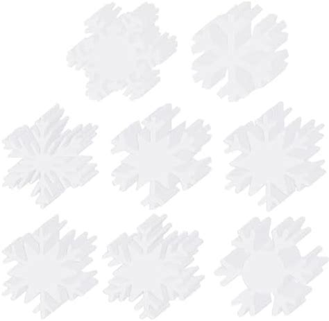 Amazon Seajan 200 Pcs Winter Snowflake Cutouts Winter Paper