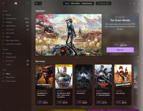 GOG Galaxy testing option to buy games from other stores | Game World ...