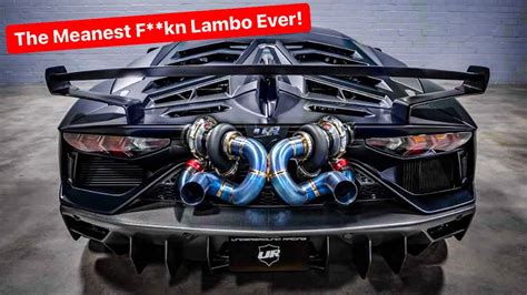 Introducing Worlds First Twin Turbo Lamborghini Aventador Svj