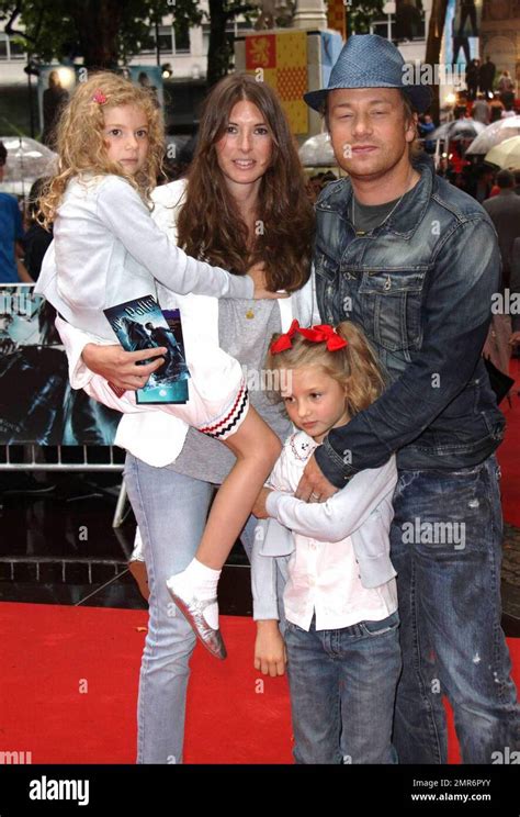 Jamie Oliver, Jools Oliver and family at the London Premiere of Harry ...