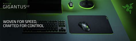 Razer Gigantus v2 Cloth Gaming Mouse Pad (Large) - Classic Black ...