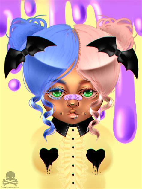 Pastel Goth Cutie By Black Ismyhappycolor On DeviantArt