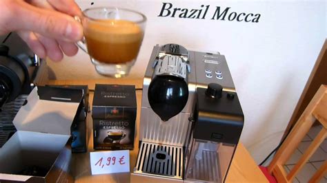 Lidl Bellarom Kaffeekapseln In Nespresso Lattissima Plus Maschine YouTube