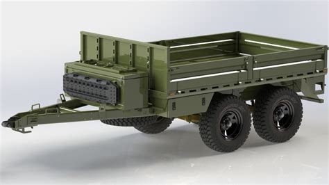 Off Road Trailer M H Atx Military Transport Trailer