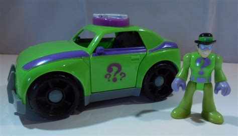 Fisher Price Imaginext Riddler Car and Riddler Figure 2009 Mattel ...