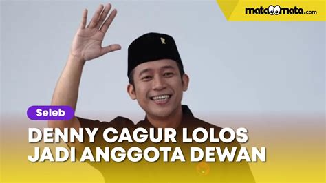 Susul Komeng Pelawak Denny Cagur Jadi Anggota Dewan 10 Besar Caleg