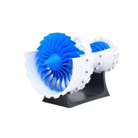 Dropship D Printed Jet Engine Model Aircraft Supercharged Engine W