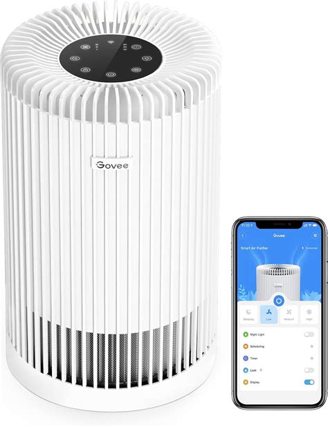 Govee Smart Air Purifier with WiFi, H13 True HEPA Guam | Ubuy