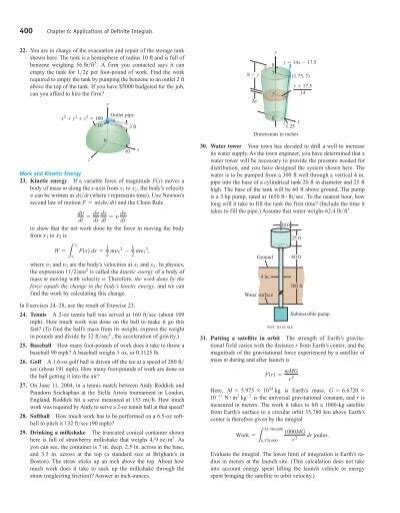 Work And Fluid Forces