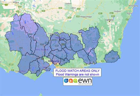 Vic Flood Watch Parts Of Victoria Au Alert