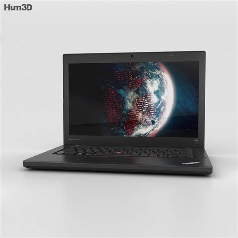 Lenovo Thinkpad T450 3d Model Download Laptop On