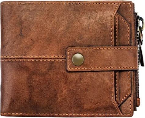 Camalforest Men Casual Tan Genuine Leather Wallet Tan Price In India